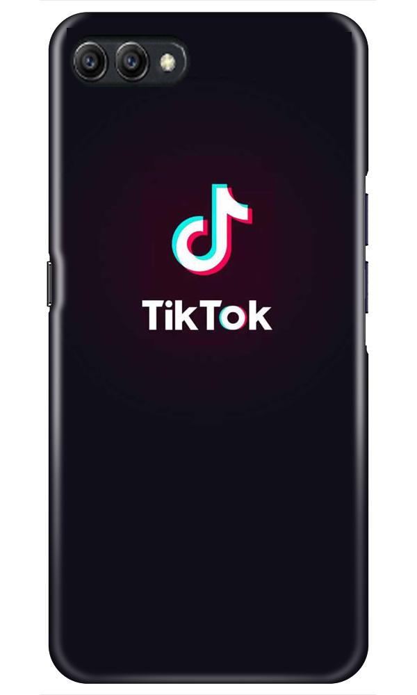 Tiktok Mobile Back Case for Oppo K1  (Design - 396)