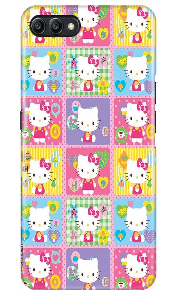 Kitty Mobile Back Case for Realme C2  (Design - 400)