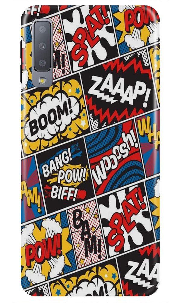 Boom Mobile Back Case for Galaxy A7 (2018) (Design - 302)