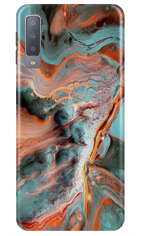 Marble Texture Mobile Back Case for Samsung Galaxy A50s  (Design - 309)