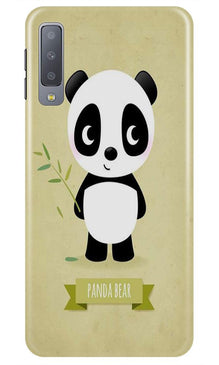 Panda Bear Mobile Back Case for Samsung Galaxy A50s  (Design - 317)