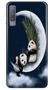 Panda Moon Mobile Back Case for Samsung Galaxy A30s (Design - 318)