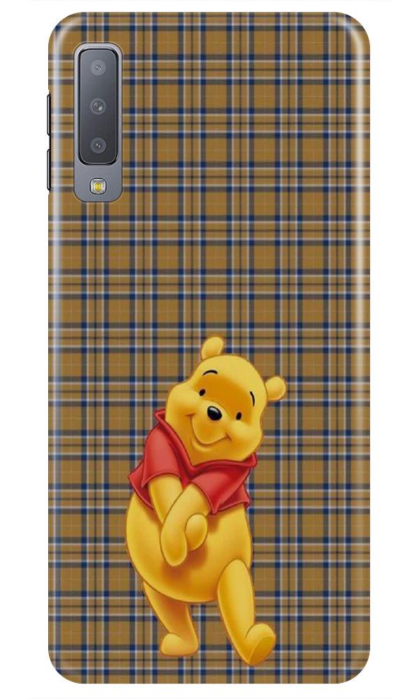 Pooh Mobile Back Case for Galaxy A7 (2018) (Design - 321)