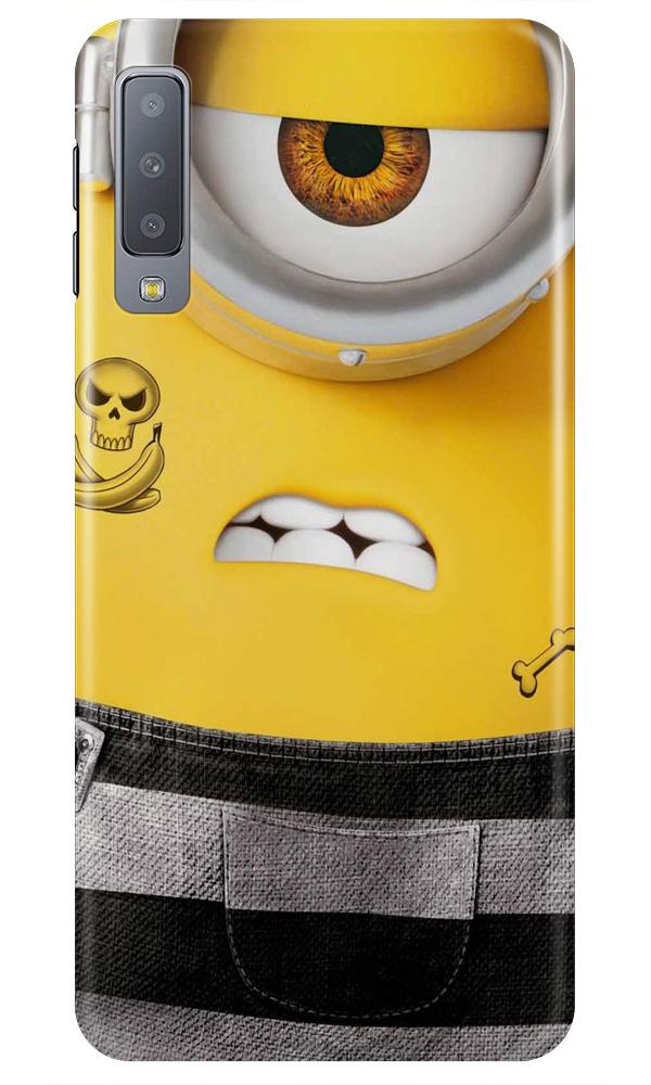 Minion Mobile Back Case for Samung Galaxy A70s  (Design - 324)