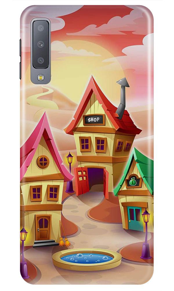Sweet Home Mobile Back Case for Galaxy A7 (2018) (Design - 338)