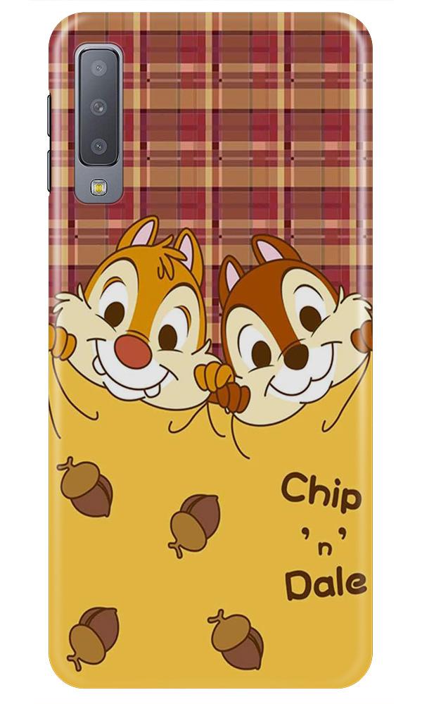 Chip n Dale Mobile Back Case for Galaxy A7 (2018) (Design - 342)