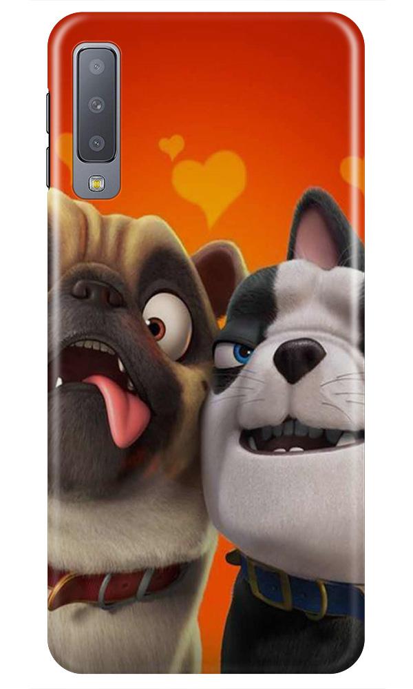 Dog Puppy Mobile Back Case for Samung Galaxy A70s  (Design - 350)