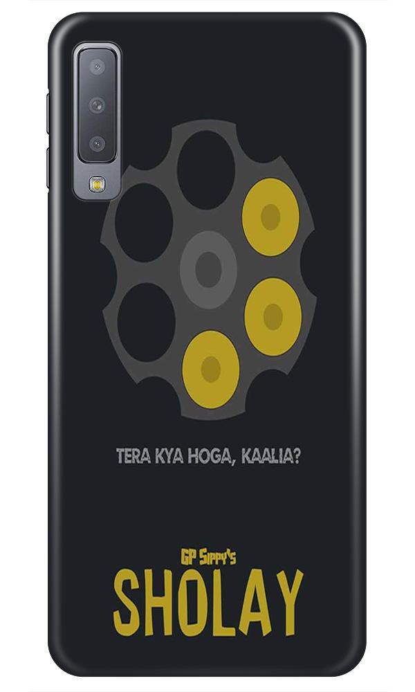Sholay Mobile Back Case for Galaxy A7 (2018) (Design - 356)