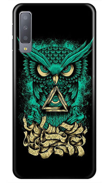 Owl Mobile Back Case for Samsung Galaxy A50s  (Design - 358)