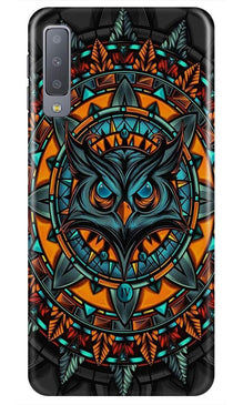 Owl Mobile Back Case for Samsung Galaxy A50s  (Design - 360)