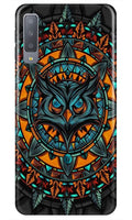 Owl Mobile Back Case for Samsung Galaxy A50 (Design - 360)