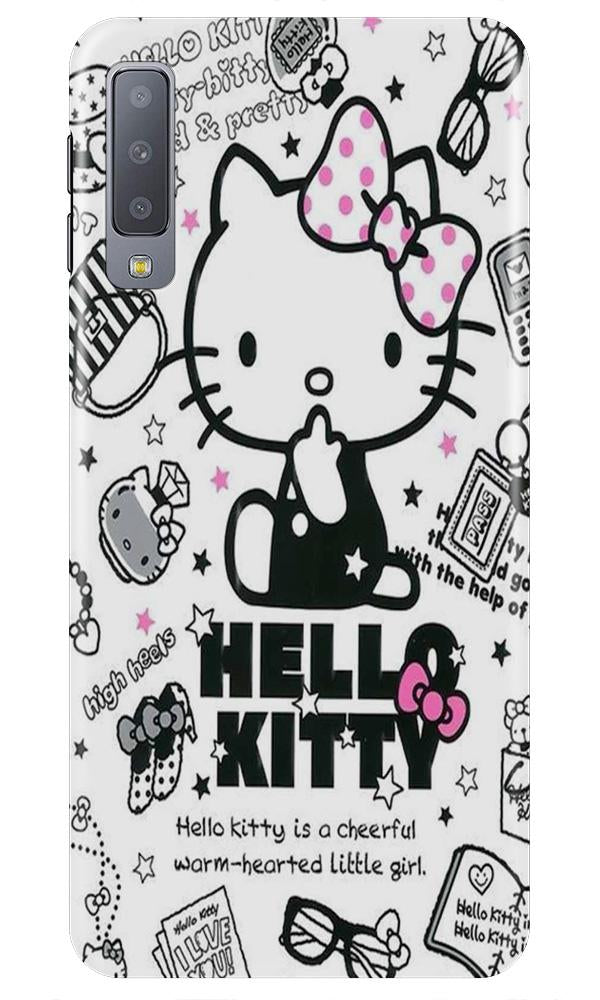 Hello Kitty Mobile Back Case for Samsung Galaxy A50s(Design - 361)