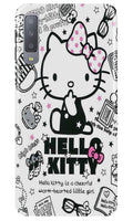Hello Kitty Mobile Back Case for Samsung A50 (Design - 361)