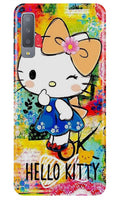 Hello Kitty Mobile Back Case for Samsung Galaxy A70s  (Design - 362)