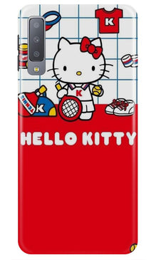 Hello Kitty Mobile Back Case for Samung Galaxy A70s  (Design - 363)