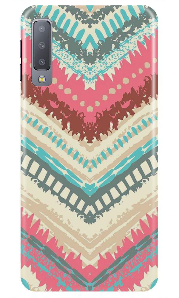 Pattern Mobile Back Case for Galaxy A7 (2018) (Design - 368)