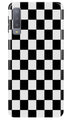 Black White Boxes Mobile Back Case for Galaxy A7 (2018) (Design - 372)