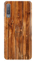 Wooden Texture Mobile Back Case for Galaxy A7 (2018) (Design - 376)