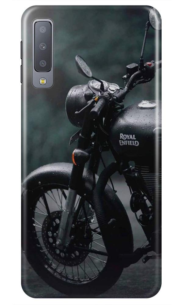 Royal Enfield Mobile Back Case for Galaxy A7 (2018) (Design - 380)