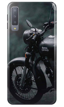 Royal Enfield Mobile Back Case for Samsung Galaxy A30s (Design - 380)