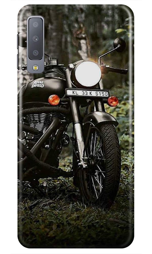 Royal Enfield Mobile Back Case for Samung Galaxy A70s  (Design - 384)
