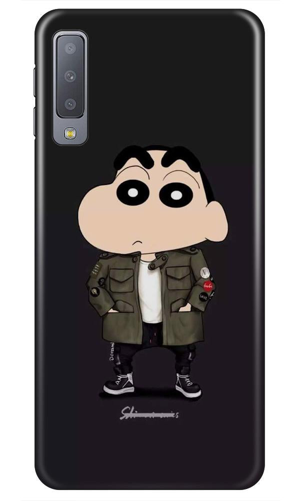 Shin Chan Mobile Back Case for Samsung A50 (Design - 391)