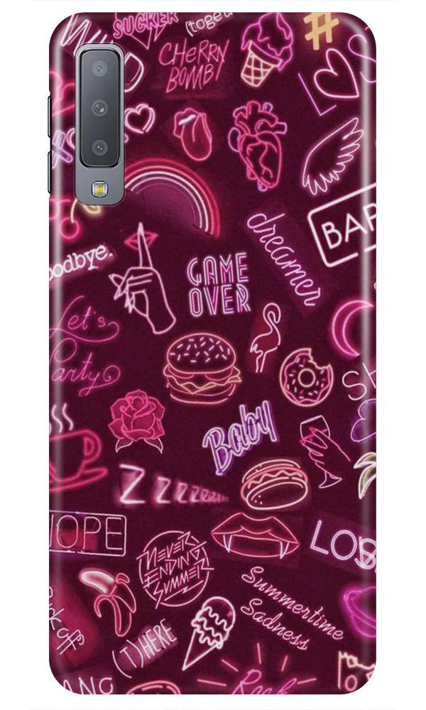 Party Theme Mobile Back Case for Samung Galaxy A70s  (Design - 392)