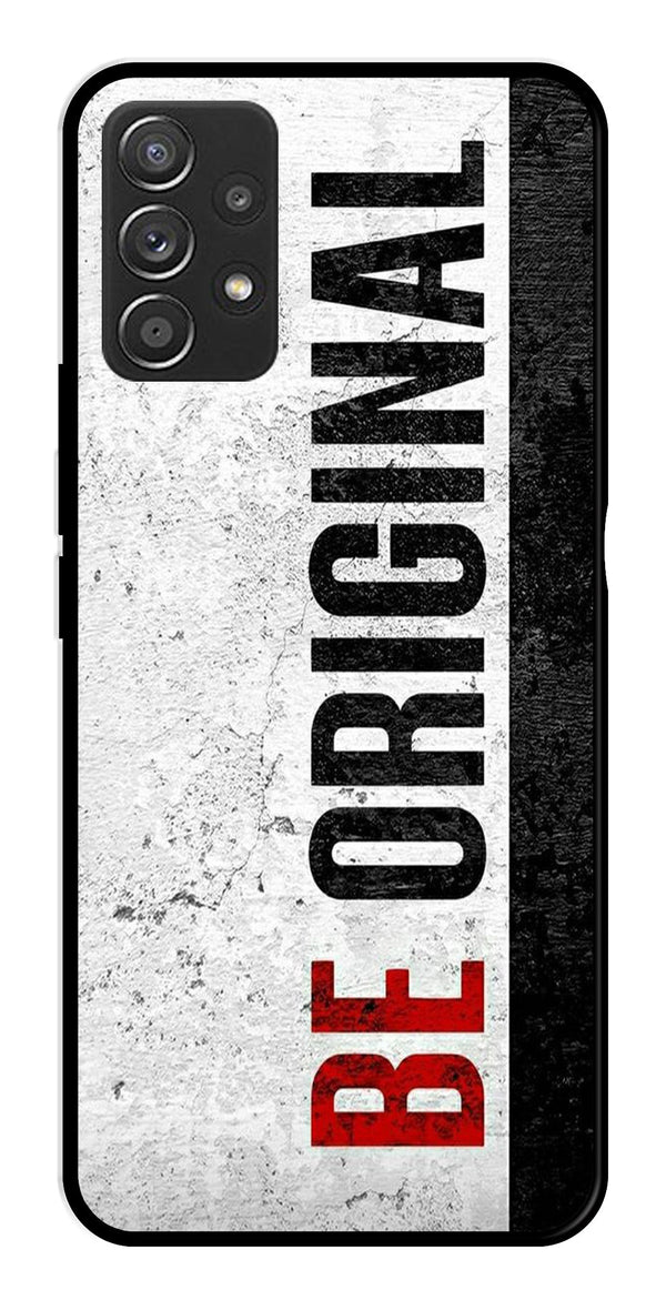 Be Original Metal Mobile Case for Samsung Galaxy A52 4G   (Design No -38)