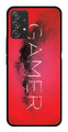 Gamer Pattern Metal Mobile Case for Samsung Galaxy A52 4G   (Design No -41)