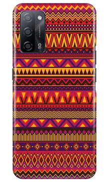 Zigzag line pattern2 Mobile Back Case for Oppo A53s 5G (Design - 10)
