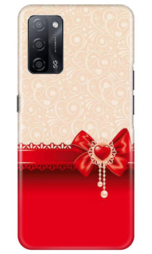 Gift Wrap3 Mobile Back Case for Oppo A53s 5G (Design - 36)