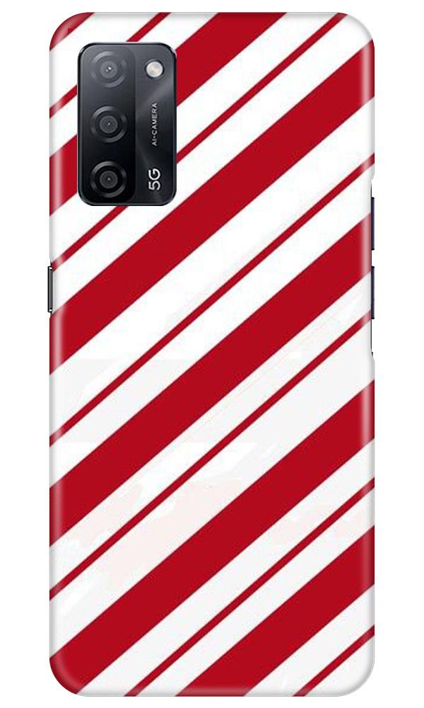 Red White Case for Oppo A53s 5G