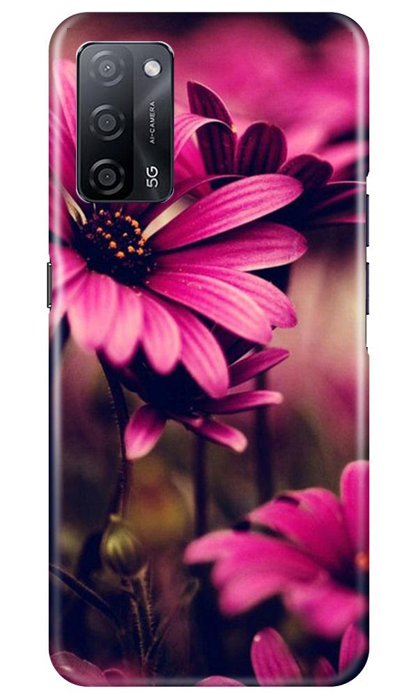 Purple Daisy Case for Oppo A53s 5G