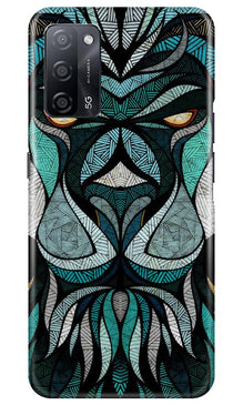 Lion Mobile Back Case for Oppo A53s 5G (Design - 97)