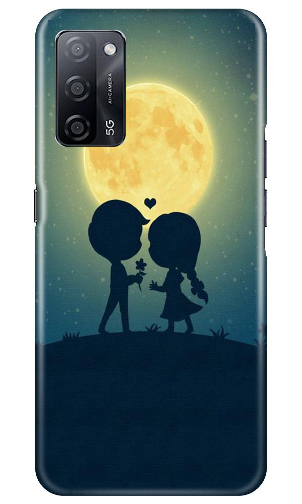 Love Couple Case for Oppo A53s 5G  (Design - 109)