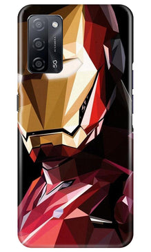 Iron Man Superhero Mobile Back Case for Oppo A53s 5G  (Design - 122)