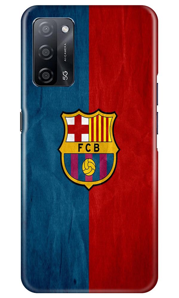 FCB Football Case for Oppo A53s 5G  (Design - 123)