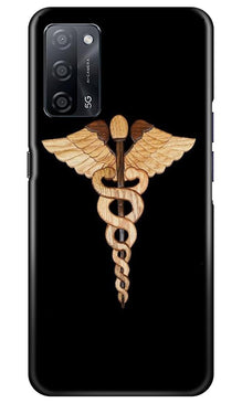 Doctor Logo Mobile Back Case for Oppo A53s 5G  (Design - 134)