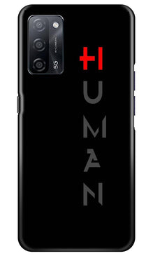 Human Mobile Back Case for Oppo A53s 5G  (Design - 141)
