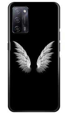 Angel Mobile Back Case for Oppo A53s 5G  (Design - 142)