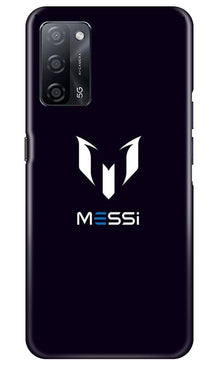 Messi Mobile Back Case for Oppo A53s 5G  (Design - 158)
