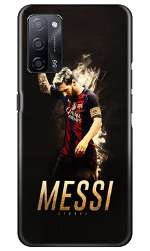 Messi Mobile Back Case for Oppo A53s 5G  (Design - 163)