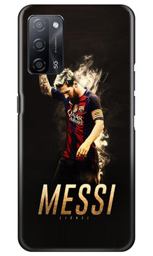 Messi Mobile Back Case for Oppo A53s 5G  (Design - 163)