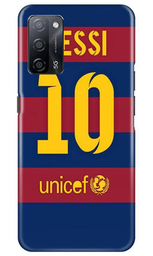 Messi Mobile Back Case for Oppo A53s 5G  (Design - 172)