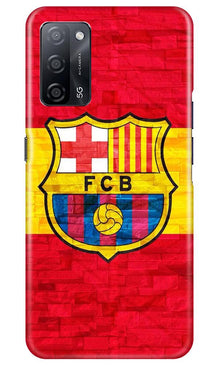 FCB Football Mobile Back Case for Oppo A53s 5G  (Design - 174)