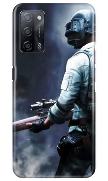 Pubg Mobile Back Case for Oppo A53s 5G  (Design - 179)