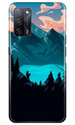 Mountains Case for Oppo A53s 5G (Design - 186)