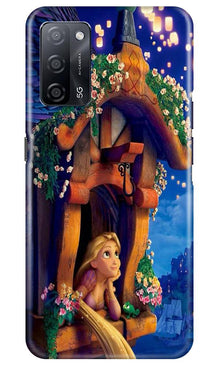 Cute Girl Mobile Back Case for Oppo A53s 5G (Design - 198)