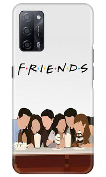 Friends Mobile Back Case for Oppo A53s 5G (Design - 200)