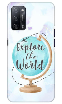 Explore the World Mobile Back Case for Oppo A53s 5G (Design - 207)